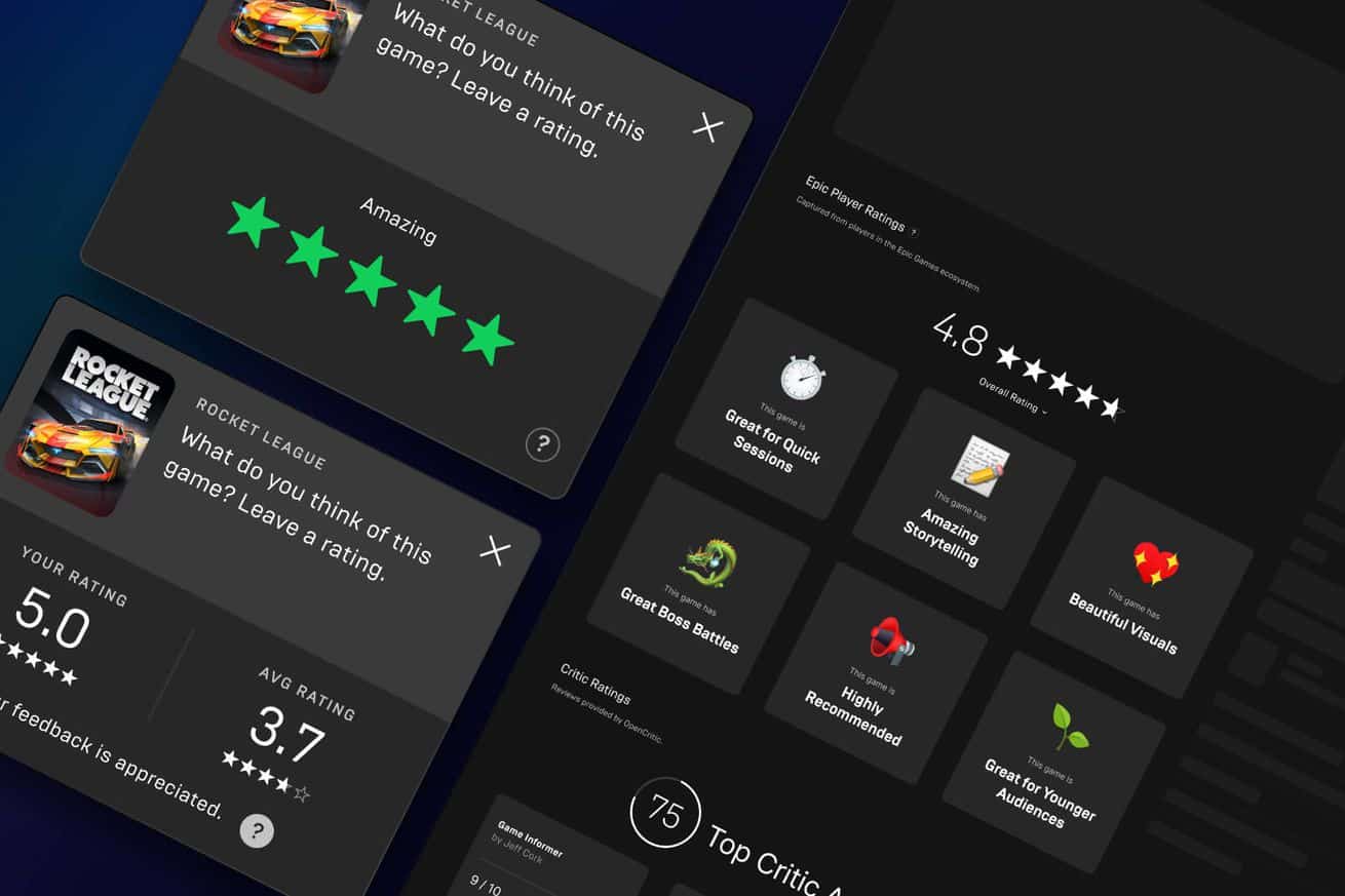 Epic Games تعتقد أن لديها حلًا لمشكلة المراجعات
